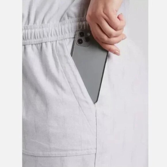 Athleta Farallon Printed Romper-Spliced Magic Veil Grey-Size 3X - NWT MSRP $98 - Picture 7 of 12